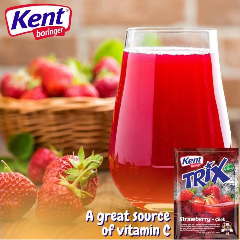 Refresco en polvo sabor fresa Trix (9 g) - Miniatura 4