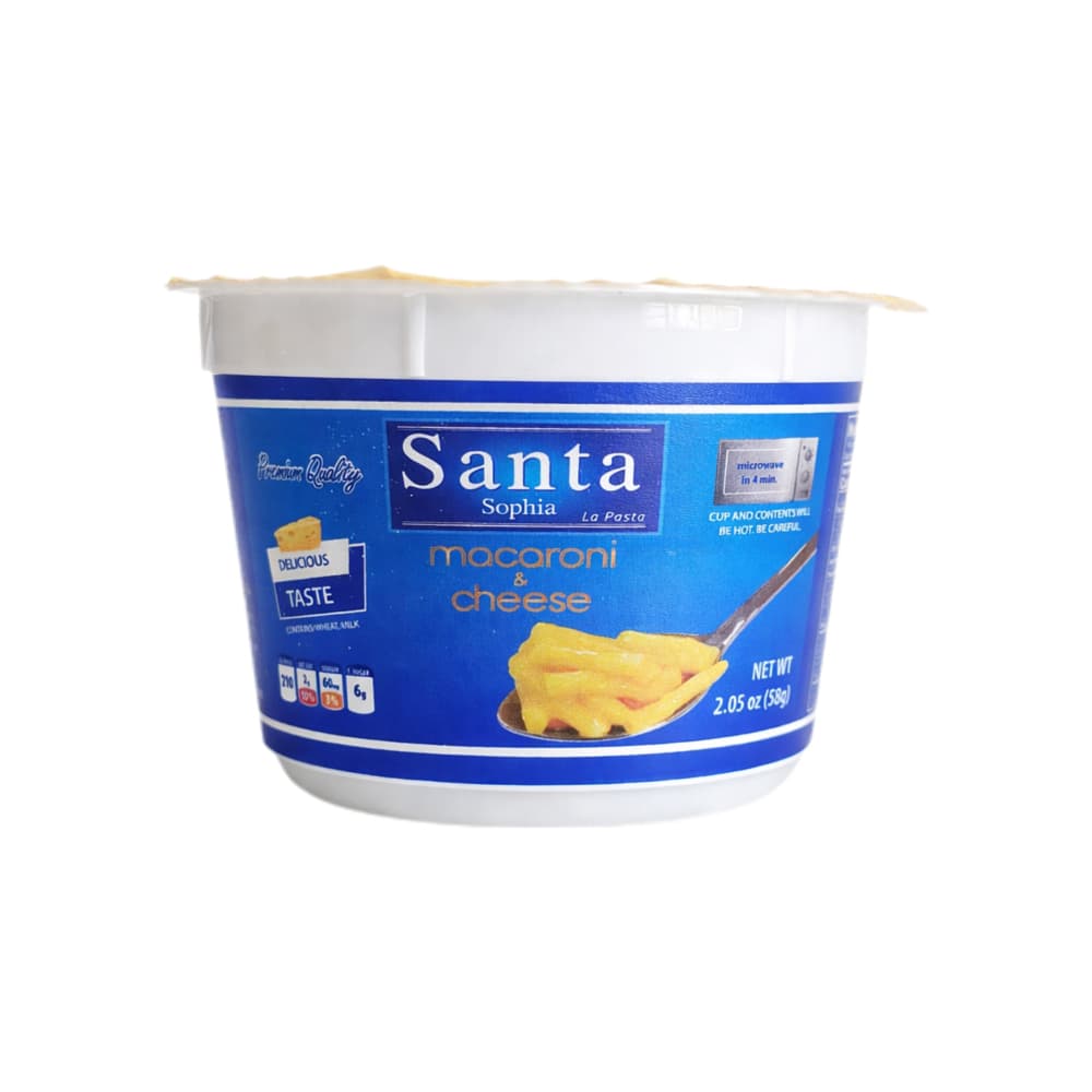Macarrones con queso Santa Sophia (58 g / 2.05 oz) - Miniatura 1