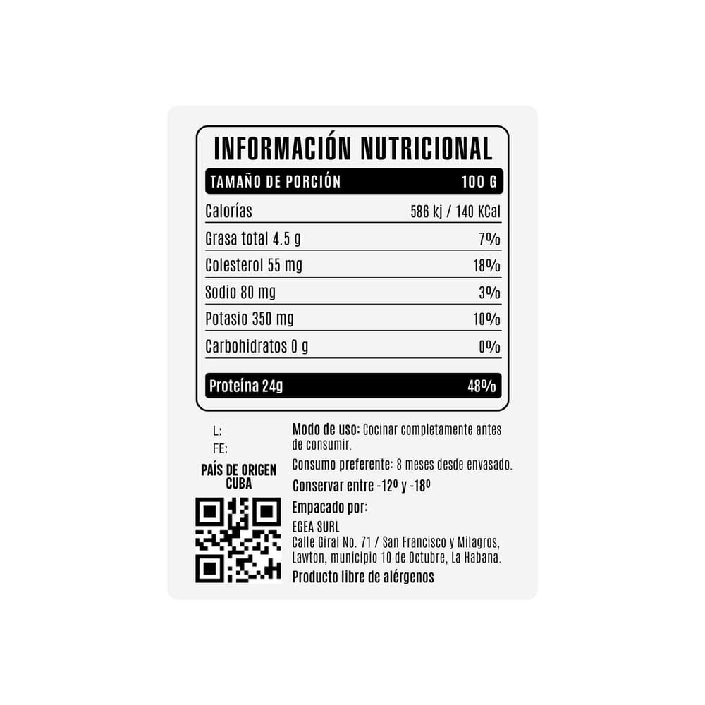 Troncho de pescado bonito Cosecha Real (2 kg / 4.4 lb) - Miniatura 4