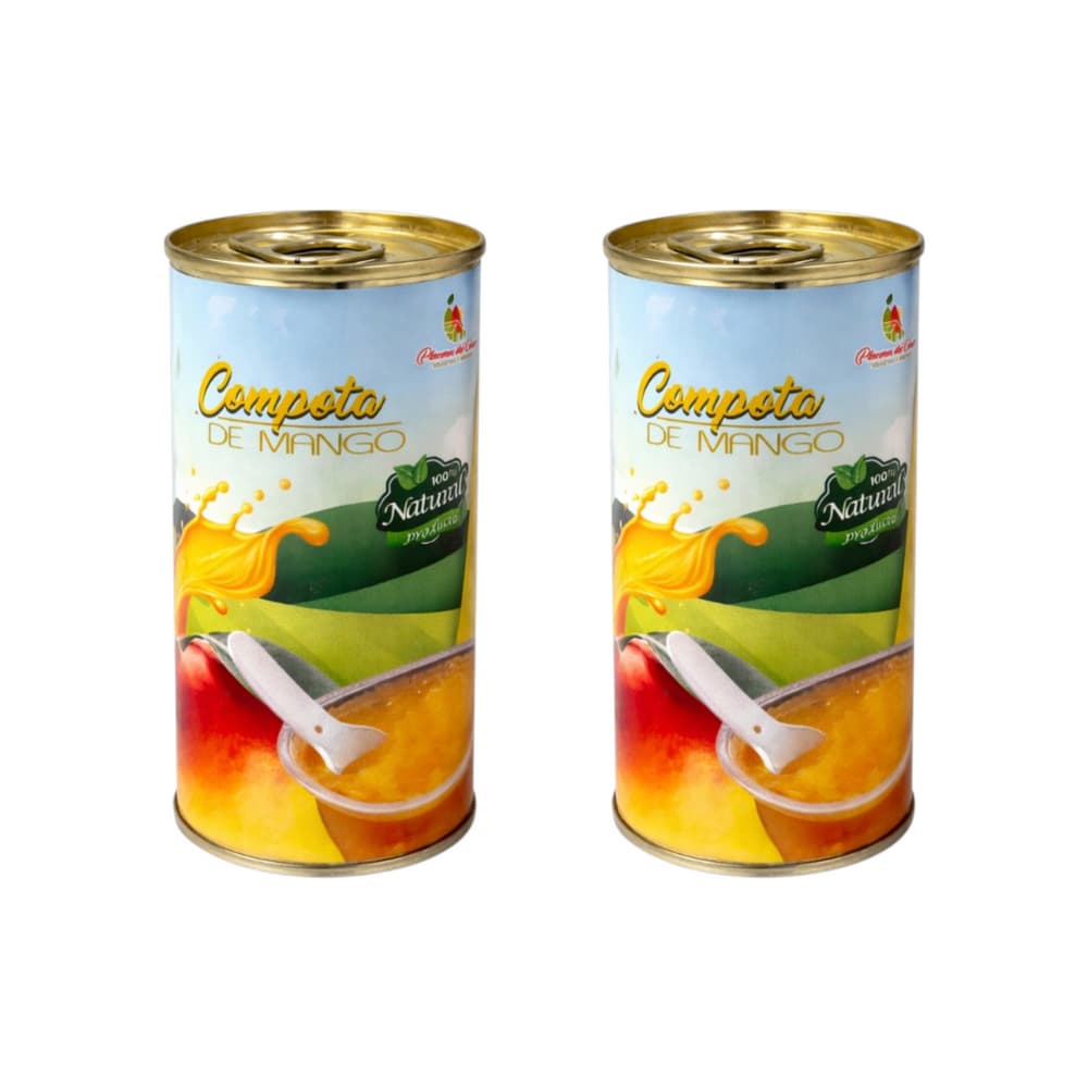 Compota de mango Placeres del Campo (2 x 200 g / 7.05 oz) - Miniatura 1