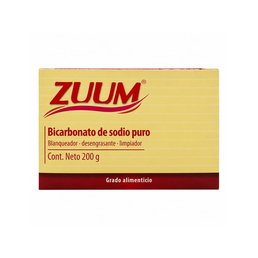 Bicarbonato de sodio puro grado alimenticio Zuum (200 g / 7.05 oz) - Miniatura 1