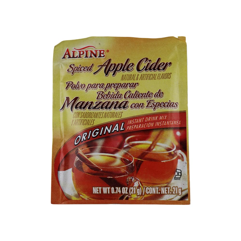 Polvo para preparar bebida caliente de manzana con especias Alpine (21 g / 0.74 oz) - Miniatura 4