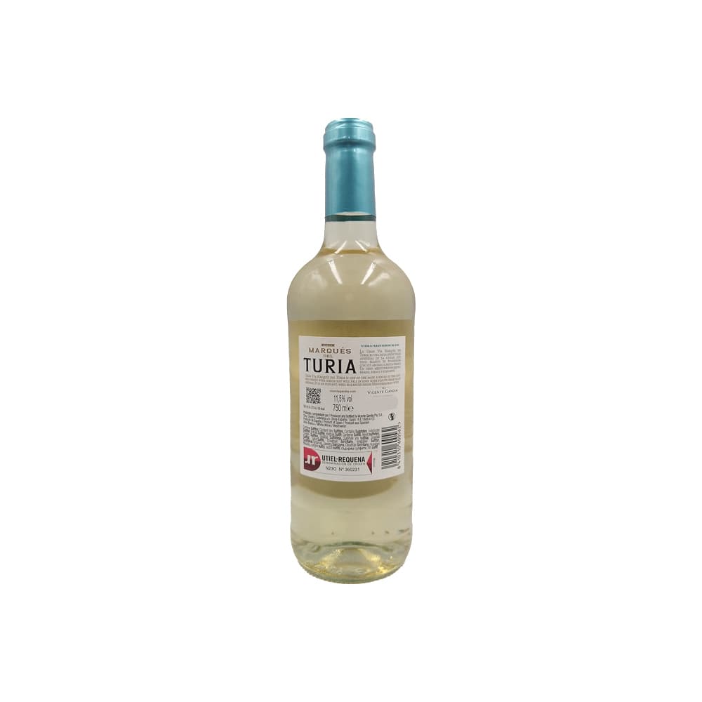 Vino blanco Marqués del Turia (750 ml) - Miniatura 5