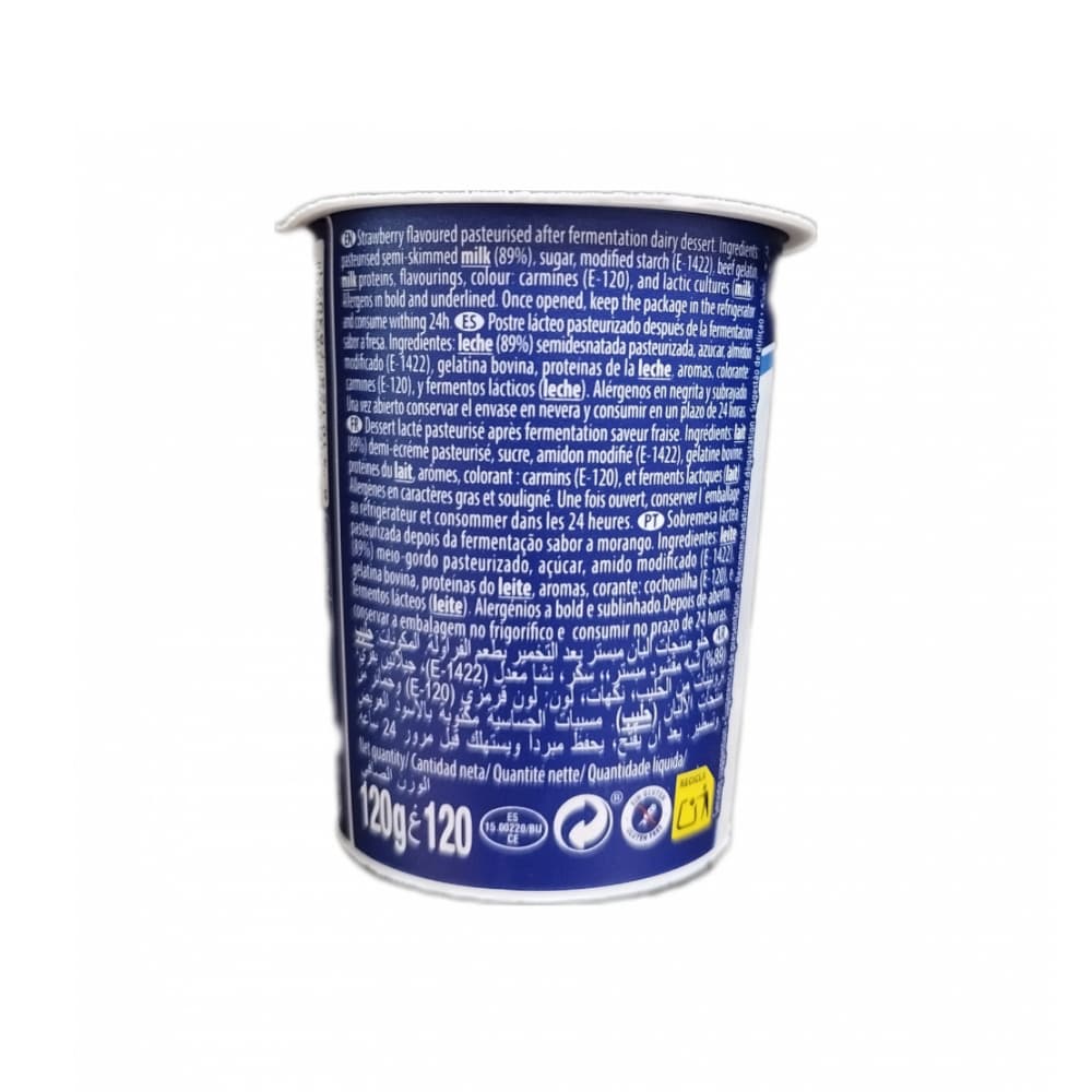Yogurt sabor fresa Original PMI (120 g / 4.23 oz) - Miniatura 2