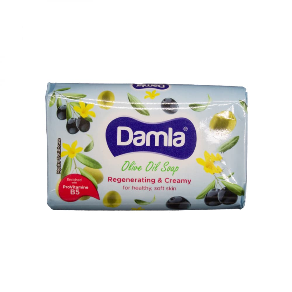 Jabón regenerativo y cremoso de aceite de oliva Damla (100 g / 3.53 oz) - Miniatura 3