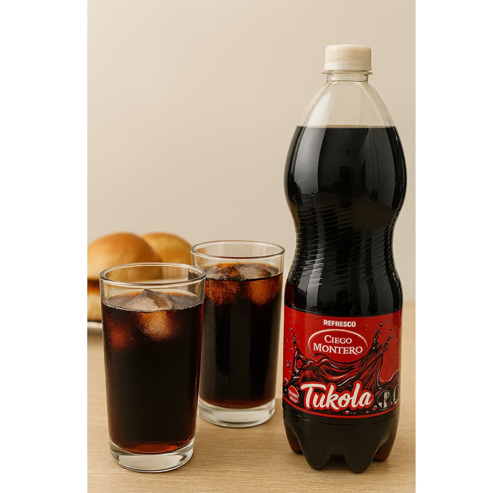 Refresco gaseado tukola Ciego Montero (6 x 1500 ml) - Miniatura 2