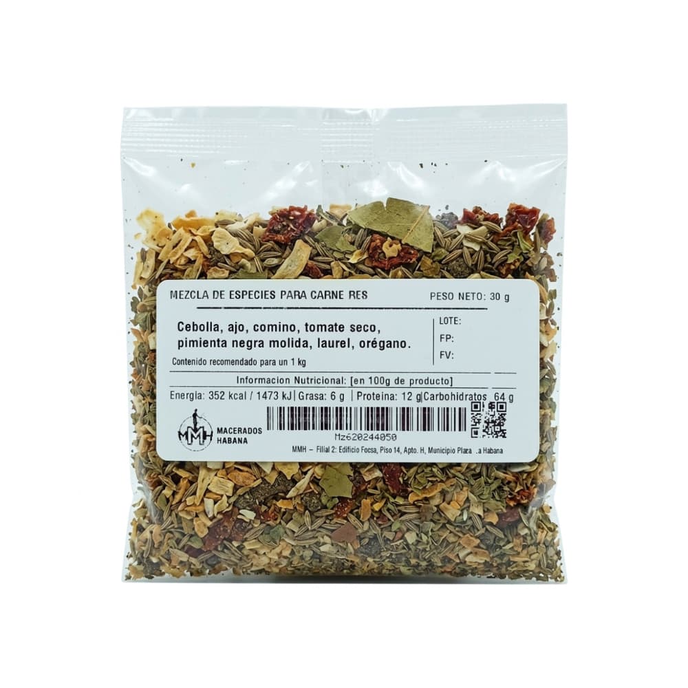 Mezcla de especias para carne res Macerados Habana (30 g / 1.06 oz) - Miniatura 1