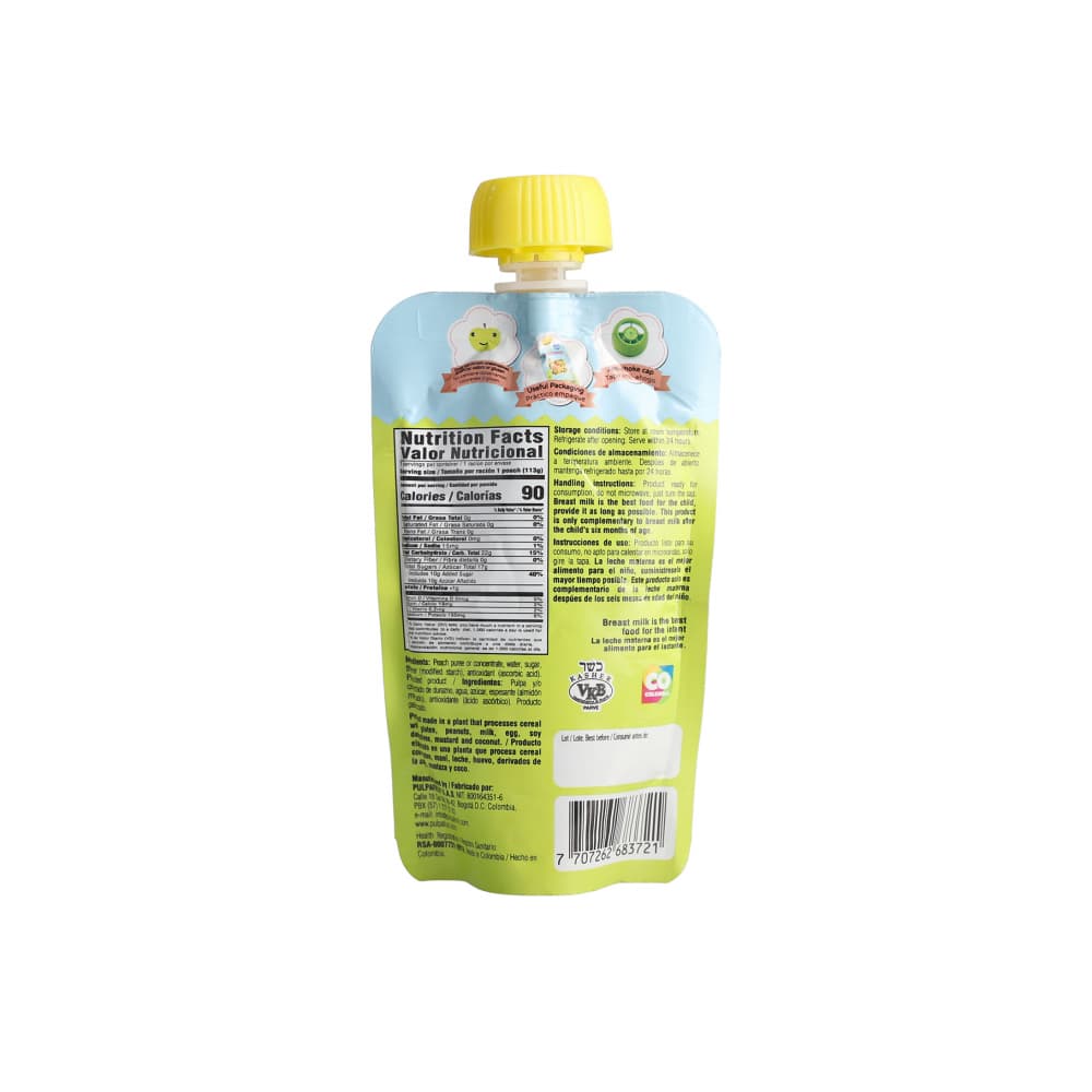 Compota de durazno Baby Fruit (113 g / 4 oz) - Miniatura 2