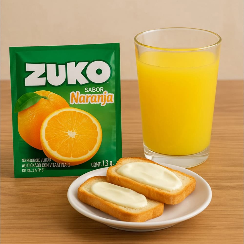 Combo refrescos zuko manzana (5 x 13 g) + zuko naranja (5 x 13 g) + zuko fresa (5 x 13 g) - Miniatura 5