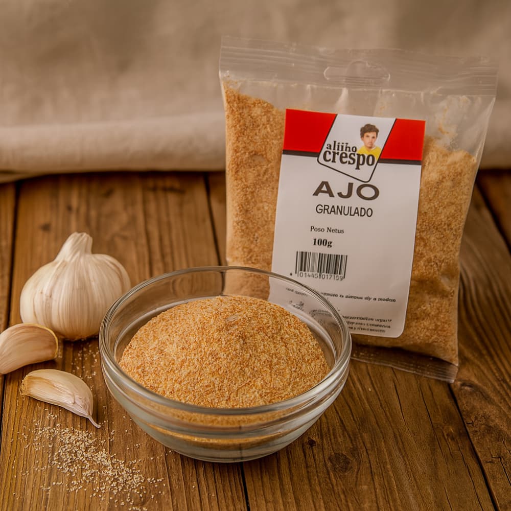 Ajo granulado El niño Crespo (100 g / 3.52 oz) - Miniatura 3