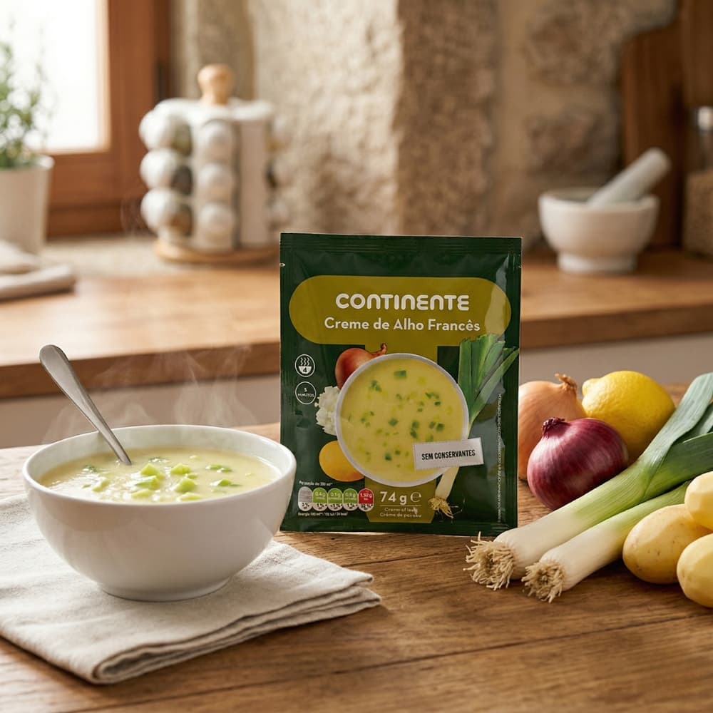 Crema de puerros Continente (74 g / 2.61 oz) - Miniatura 4