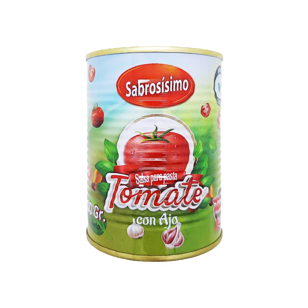 Combo Salsa de Tomate condimentada para pasta ( 3 x 400 g /14.10 oz) x Trozos de atún en aceite Sabrosísimo (1 kg / 2.2 lb) - Miniatura 2