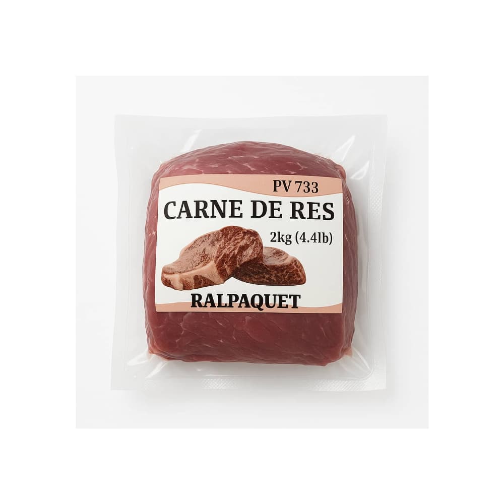 Carne de res Ralpaquet (2 kg / 4.4 lb) - Imagen 1