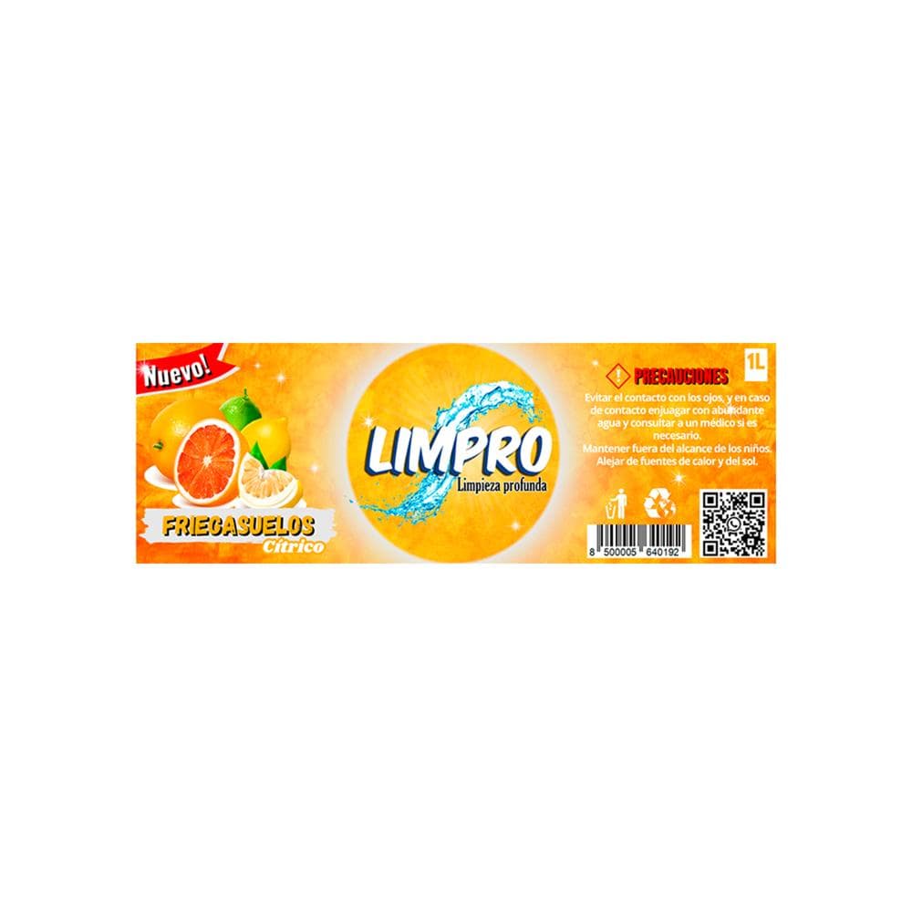 Friegasuelos cítricos Limpro (1 L) - Miniatura 7