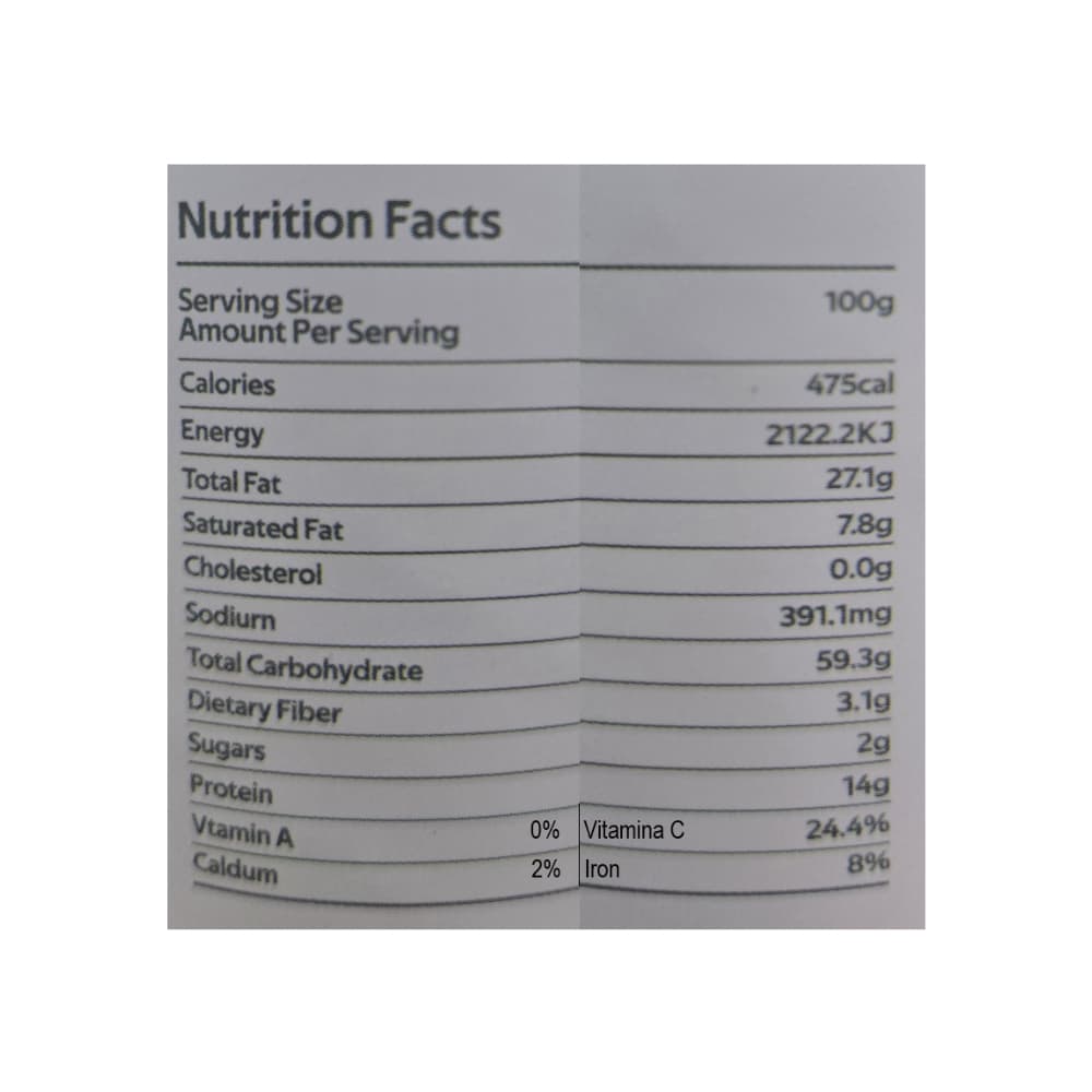 Patatas fritas naturales picantes Marwa (100 g / 3.5 oz) - Miniatura 4