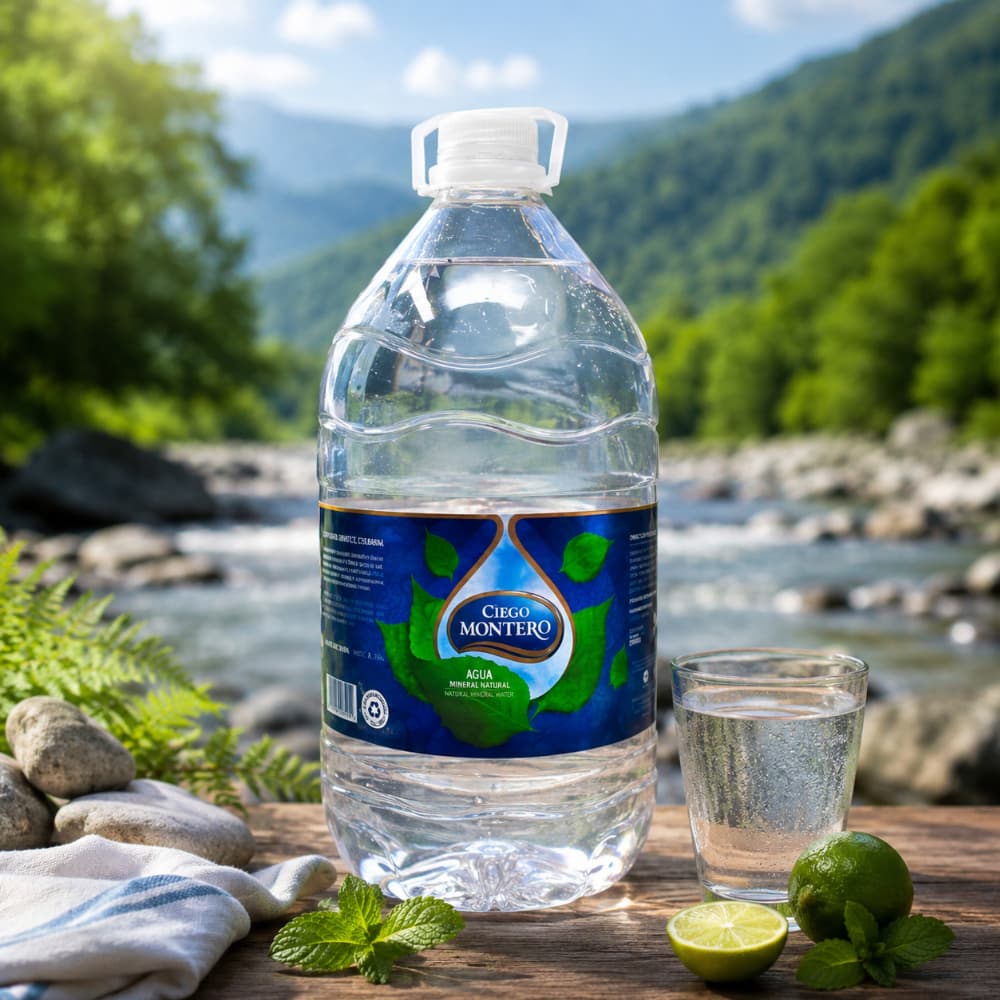 Agua mineral natural Ciego Montero (5000 ml) - Miniatura 4