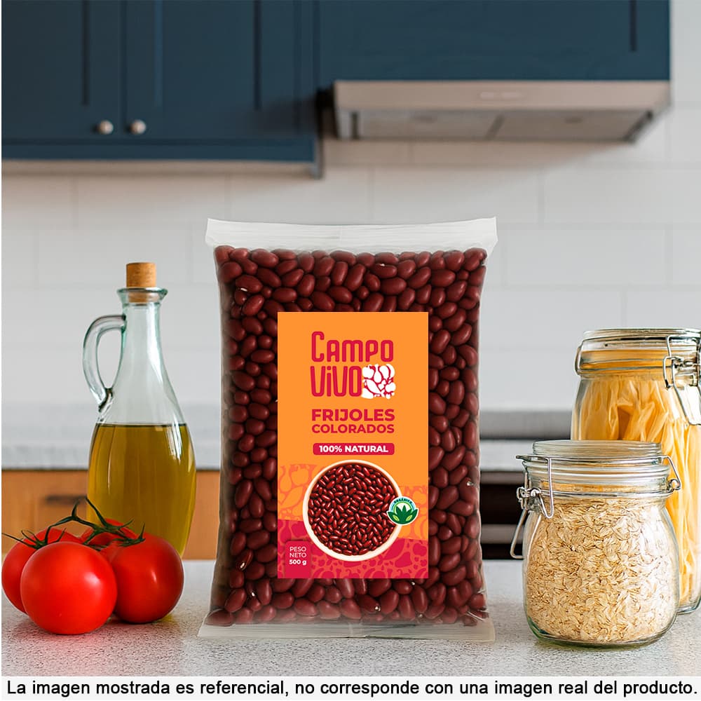 Frijoles colorados Campo Vivo (500 g / 1.1 lb) - Miniatura 4