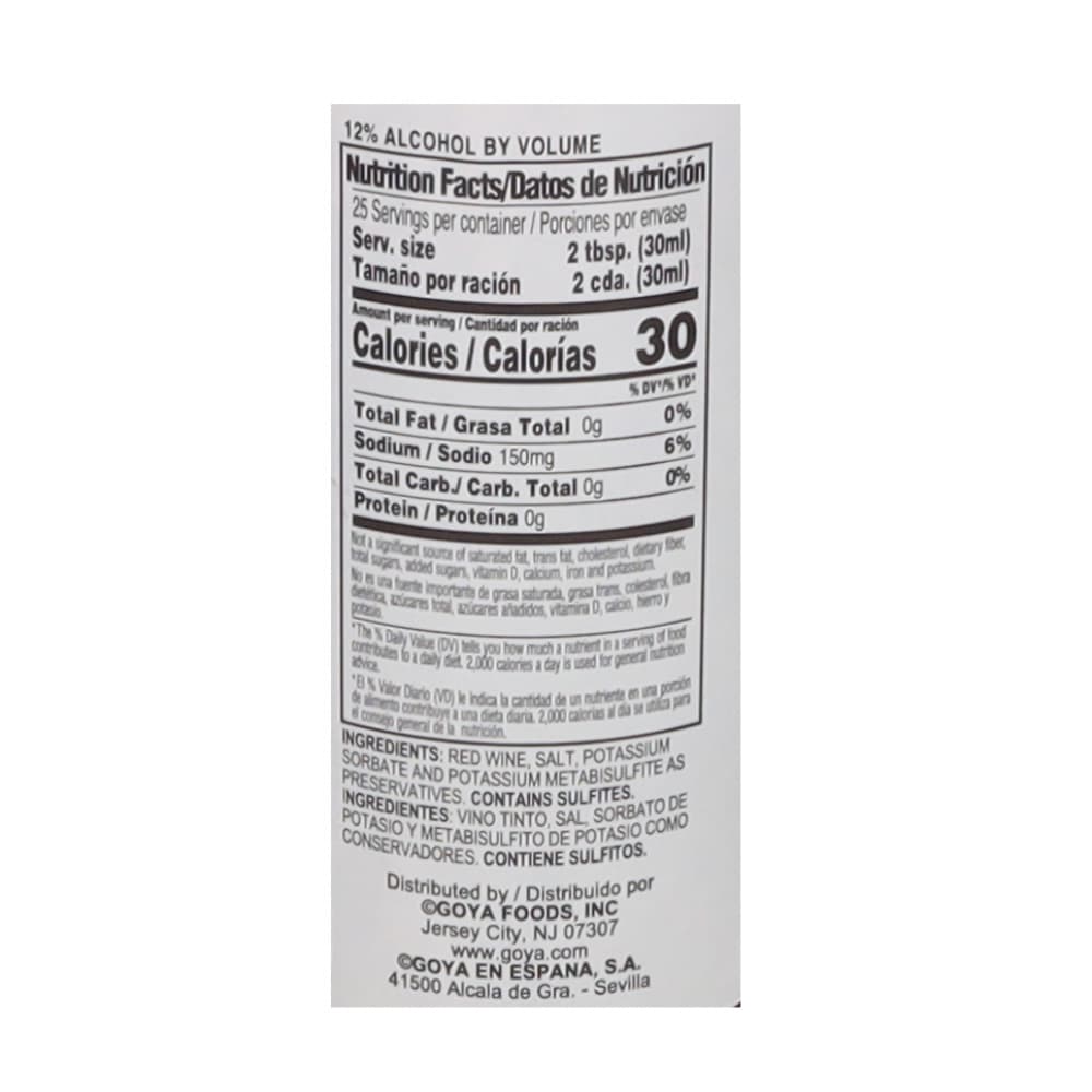 Vino tinto de cocinar La Viña (750 ml) - Miniatura 2