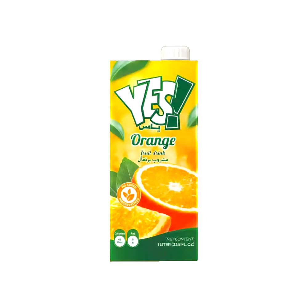 Bebida de fruta sabor naranja Yes (1 L) - Imagen 1