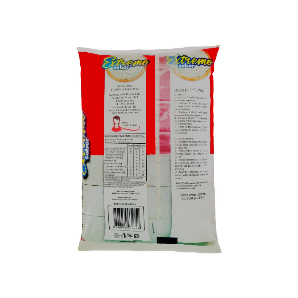 Arroz blanco tipo 1 Extremo sabor (1 kg / 2.2 lb) - Miniatura 2