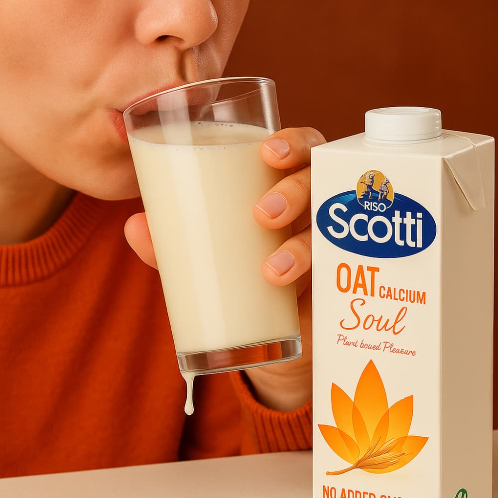 Bebida de avena con calcio Riso Scotti (1 L) - Miniatura 5
