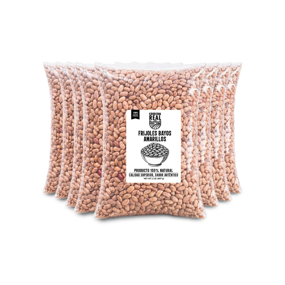 Frijoles bayos amarillos Cosecha Real (8 x 907 g / 2 lb) - Miniatura 1