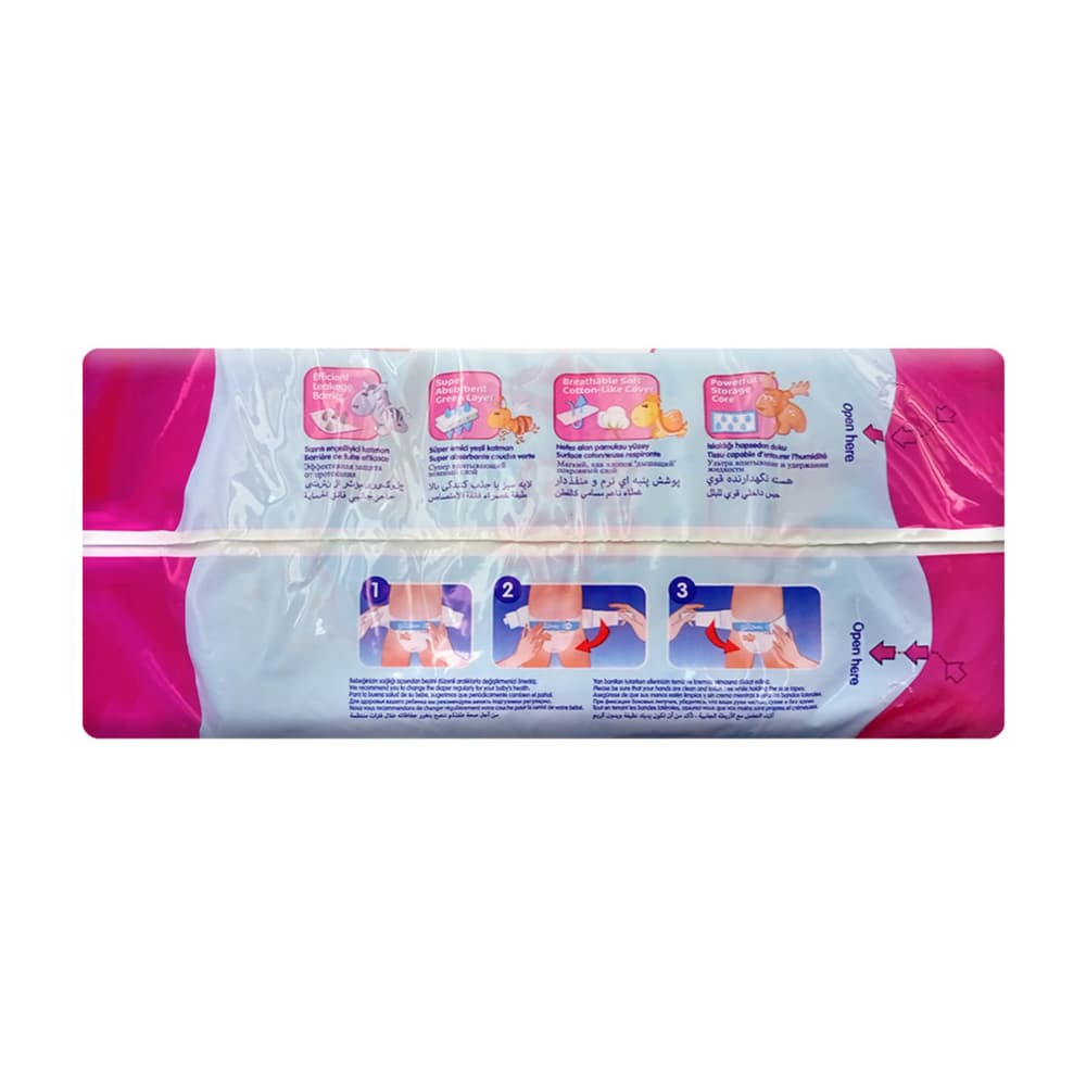 Pañales desechables para bebé etapa 4 Maxi Lulla Baby (7 U) - Miniatura 4