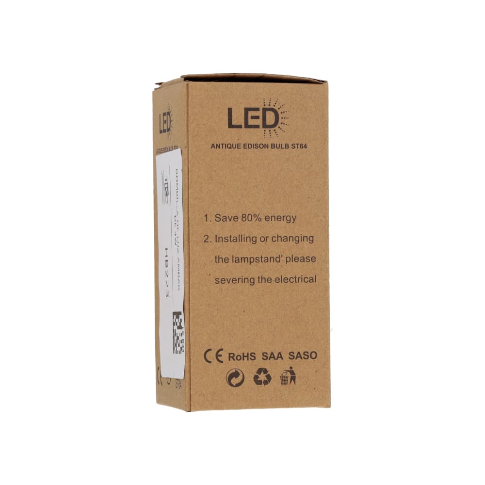 Bombilla de 4W con luz ámbar Malu - Miniatura 3