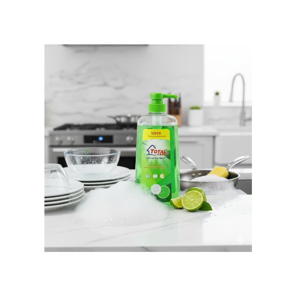 Lavavajillas líquido Total Care (1 L) - Miniatura 4
