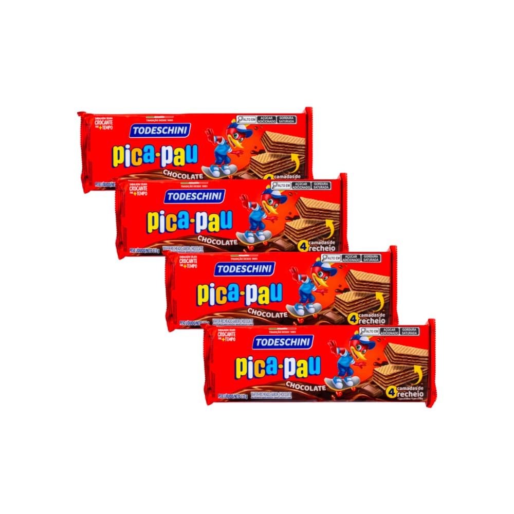 Sorbeto de chocolate pica pau Todeschini (115 g / 4.06 oz) - Miniatura 1