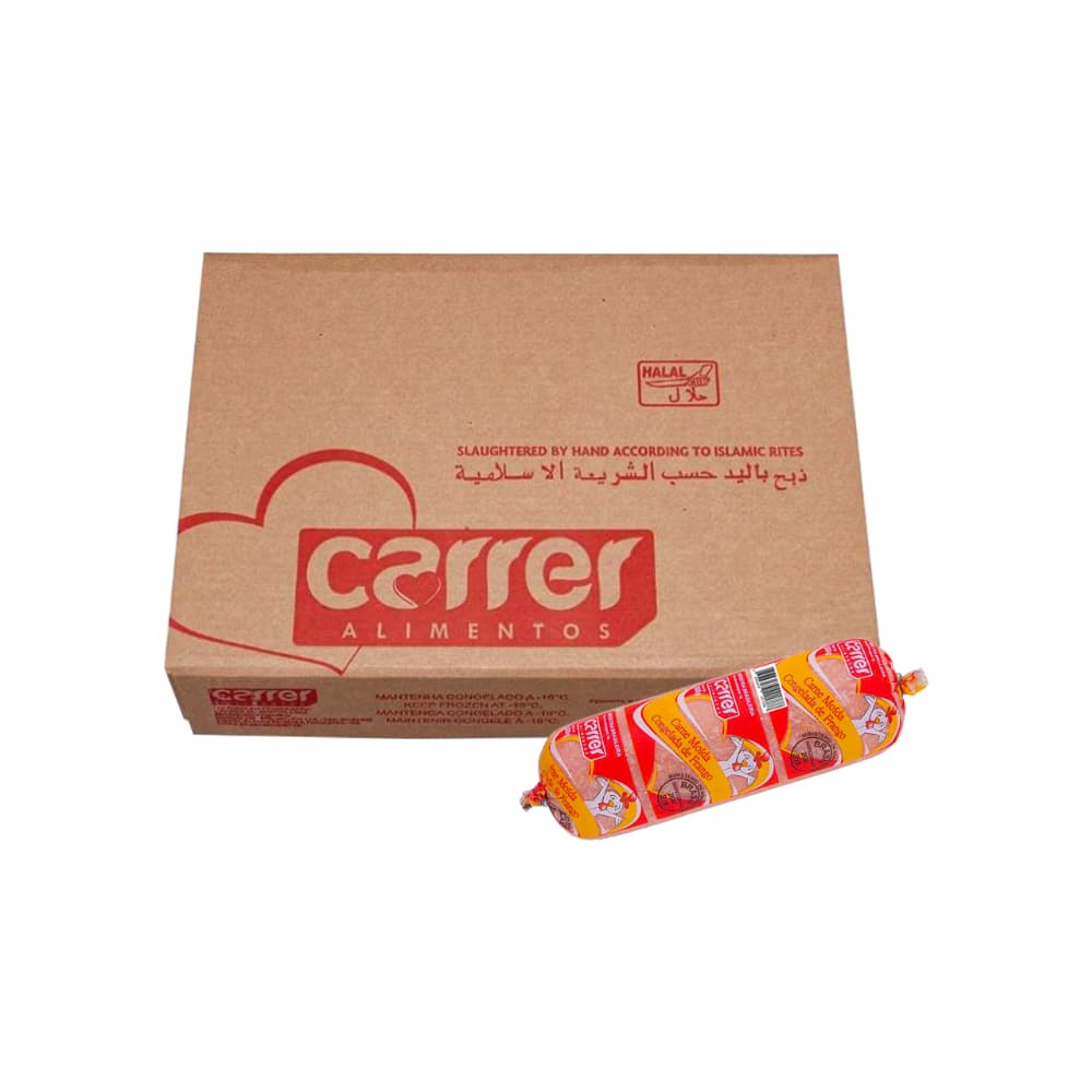 Carne molida de pollo Carrer (20 x 500 g / 1.1 lb) - Imagen 1