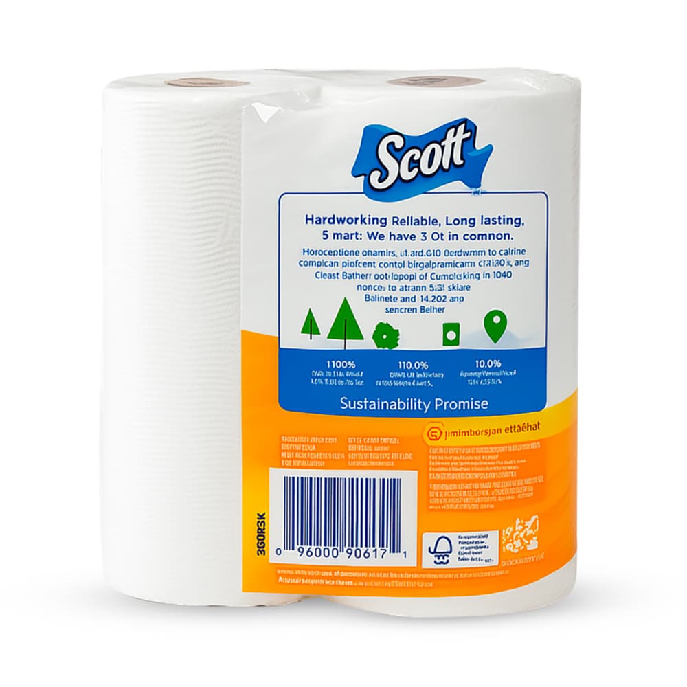 Papel sanitario doméstico Scott Brand (4 U) - Miniatura 2