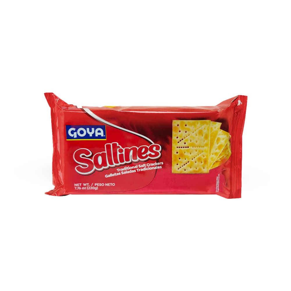 Galletas saladas tradicionales Saltines Goya (220 g / 7.76 oz) - Imagen 1