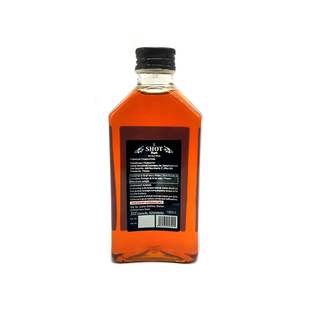 Ron 5 Shot (180 ml) - Miniatura 2