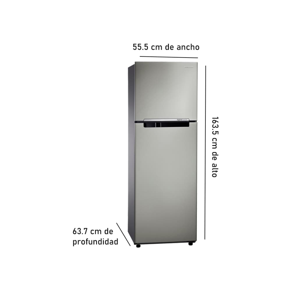Refrigerador de 9 pies Top Mount Samsung RT25FARADS28 - Miniatura 3