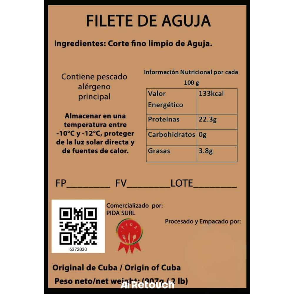 Filete de Aguja Pida (907 g / 2.00 lb) - Miniatura 3