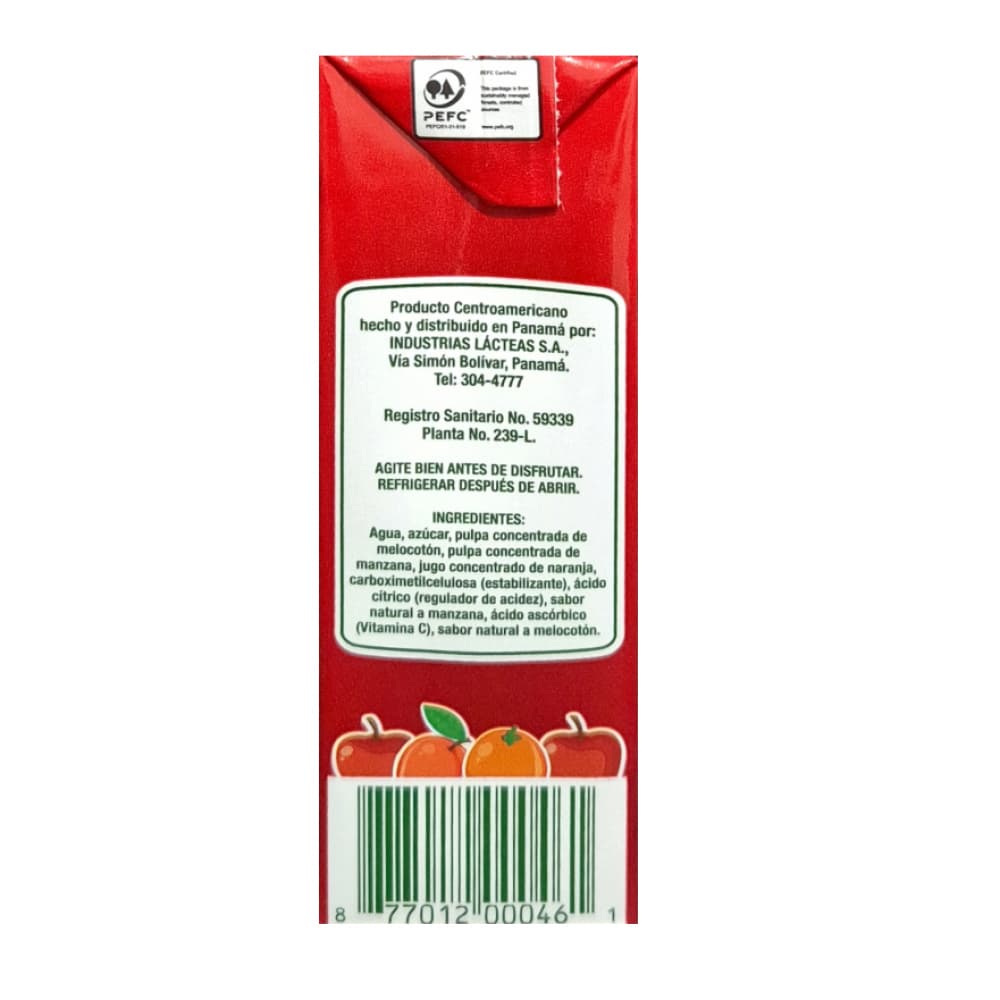 Néctar de ponche de frutas Del Prado (24 x 200 ml) - Miniatura 4