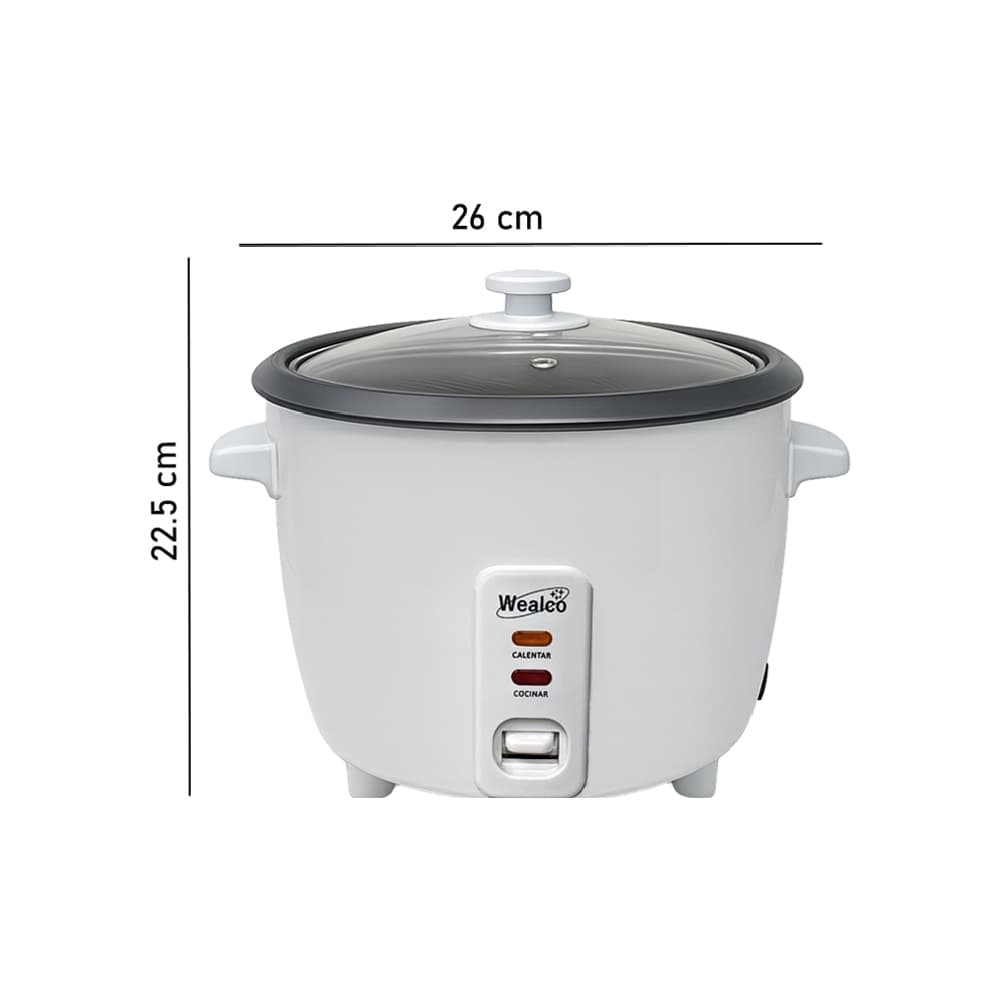 Olla arrocera 1.5 L Wealco WCRC05G1 - Miniatura 3