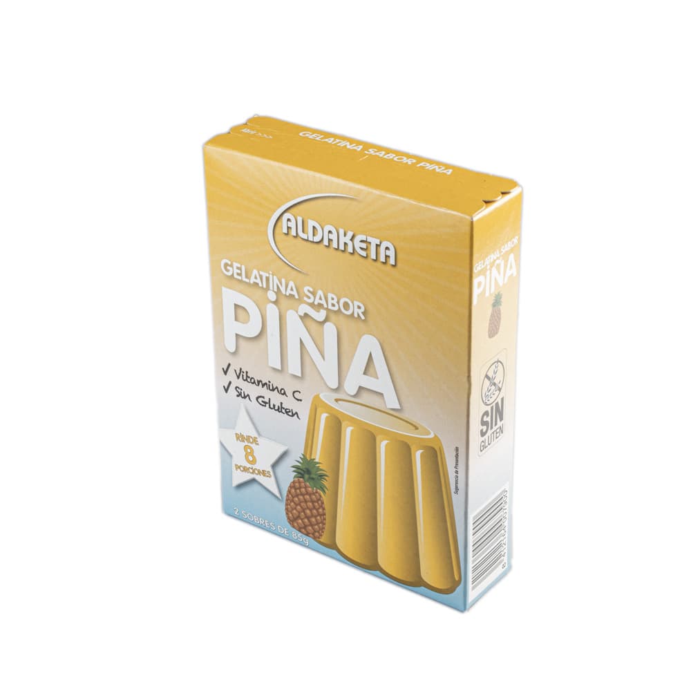Gelatina sabor piña (3 x 2 x 85 g / 3 oz) - Miniatura 4