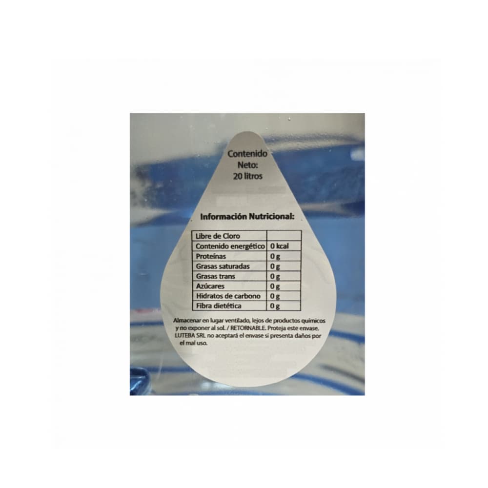 Agua purificada Recompensa (1 L) - Miniatura 4