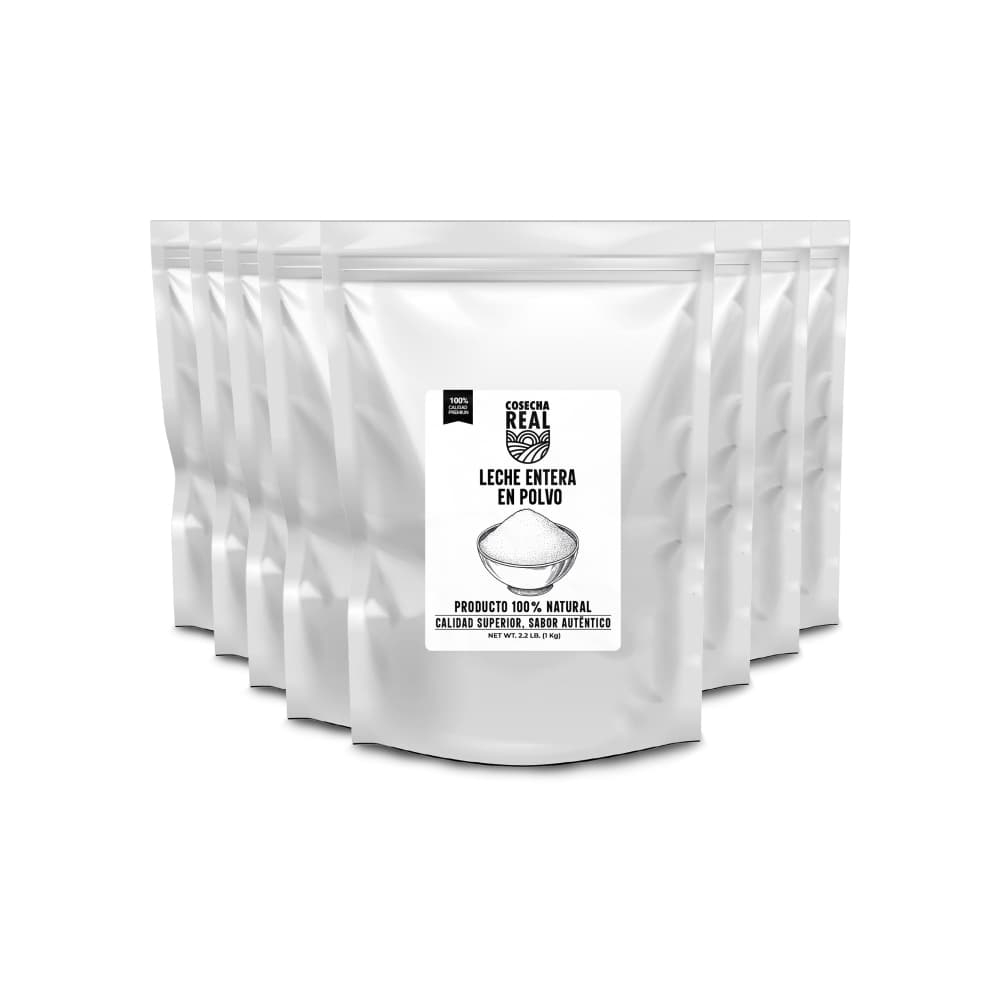 Leche entera en polvo Cosecha Real (8 x 1 kg / 2.2 lb) - Imagen 1