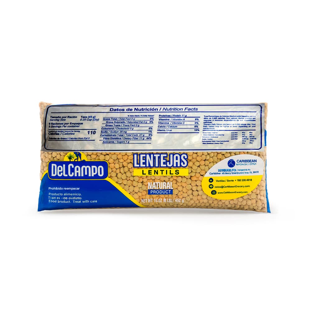 Lentejas Del Campo (454 g / 1 lb) - Miniatura 2