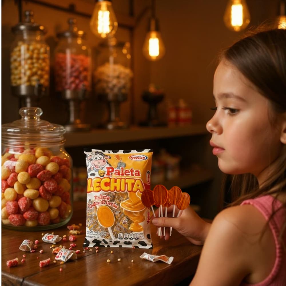 Paletas de dulce de leche Confites Venus (240 g / 8.47 oz) - Miniatura 4