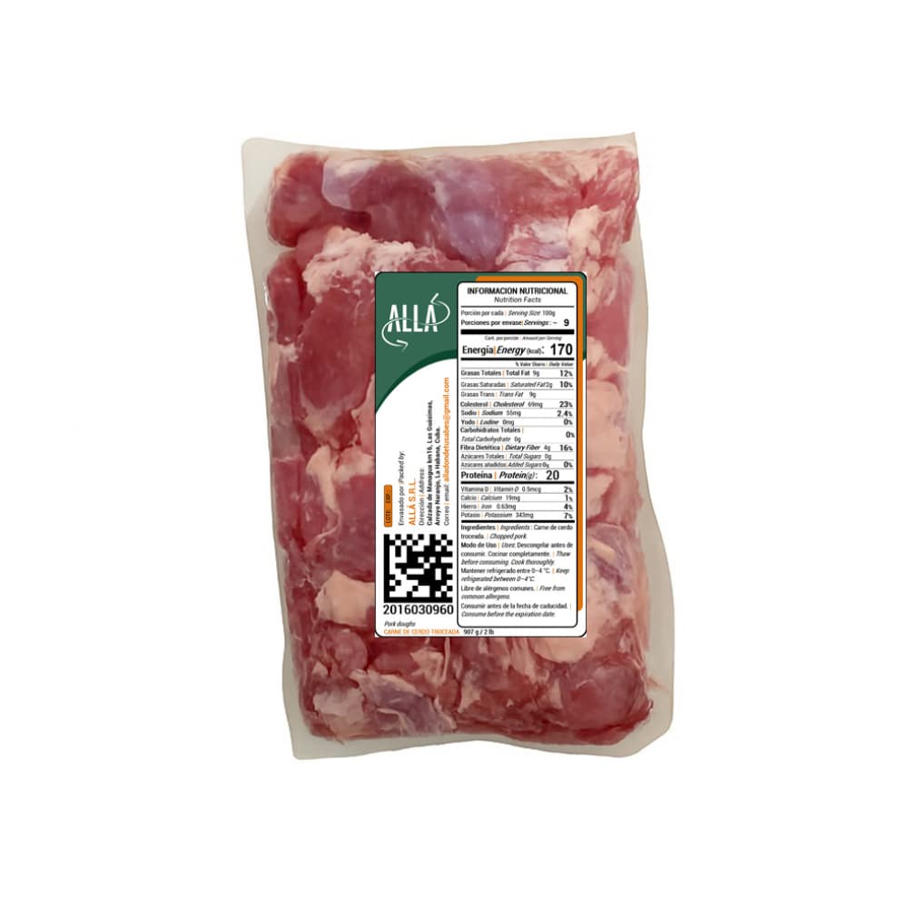 Carne de cerdo troceada May SM (907 g / 2 lb) - Miniatura 3