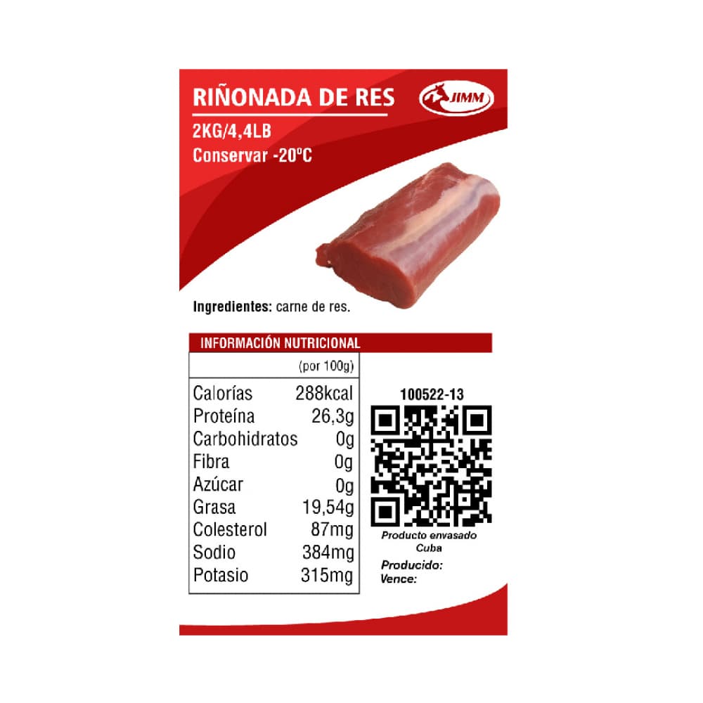 Riñonada de res Jimm (2.0 kg / 4.4 lb) - Miniatura 3