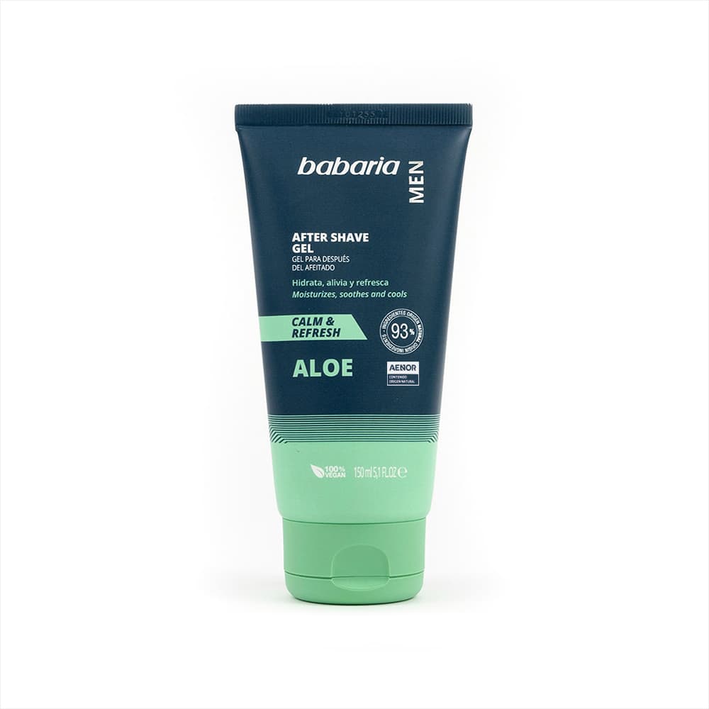 Gel con aloe para después del afeitado Babaria (150 ml) - Miniatura 5