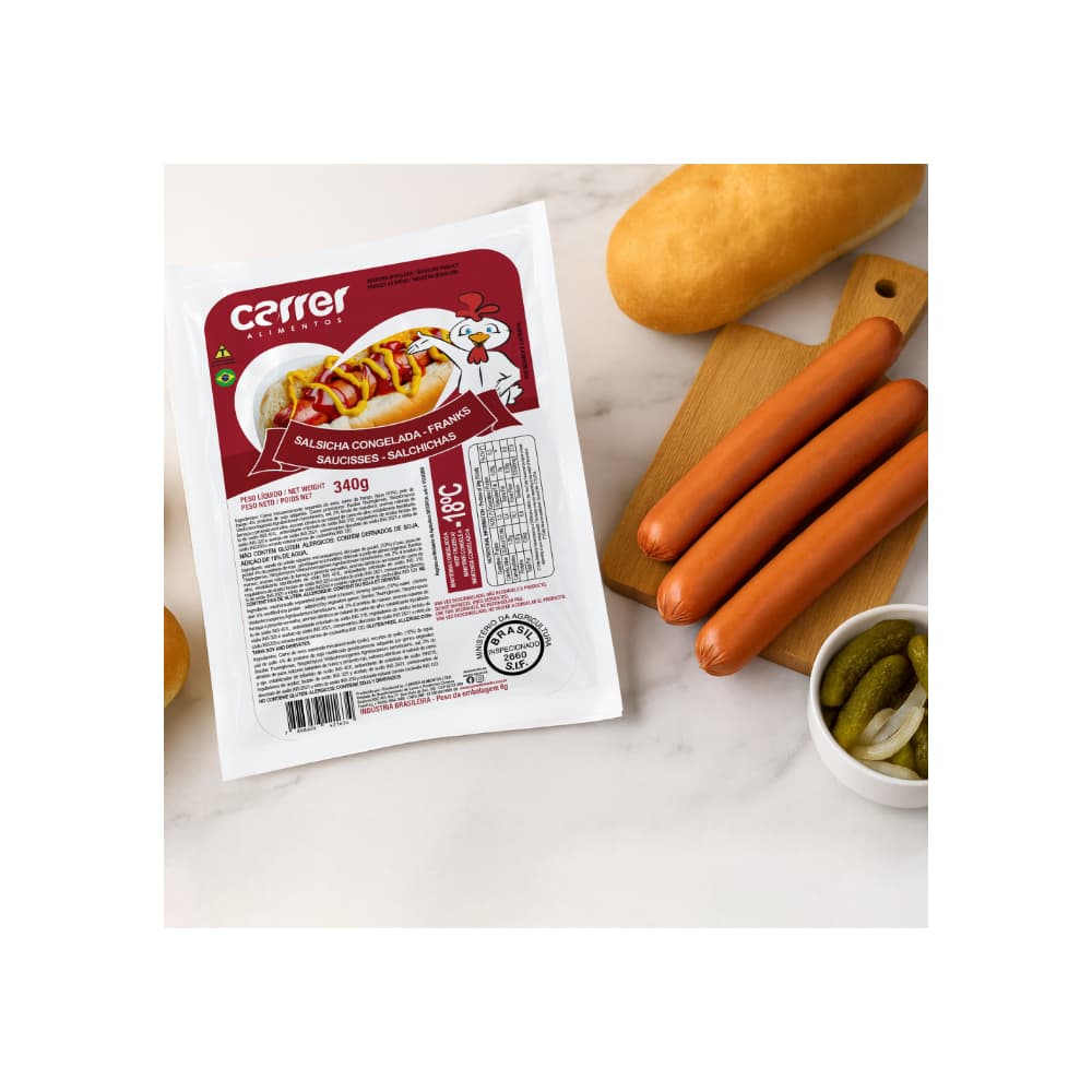 Salchichas de pollo Carrer (3 x 340g / 12 oz) - Miniatura 2