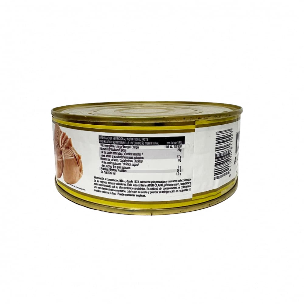 Atún claro en aceite de girasol Miau (900 g / 1.98 lb) - Miniatura 2