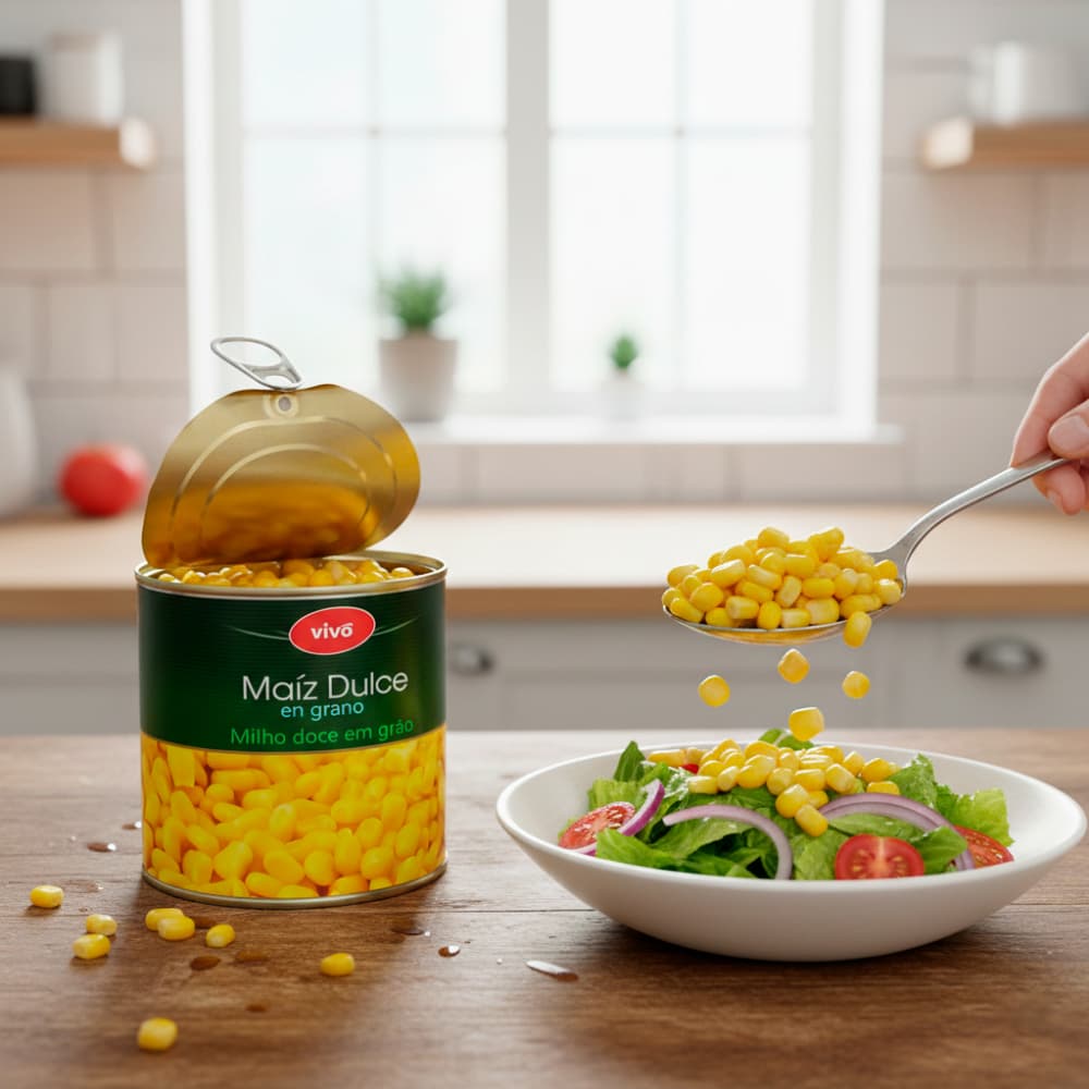 Maíz dulce en grano Vivó (340 g / 11.99 oz) - Miniatura 4