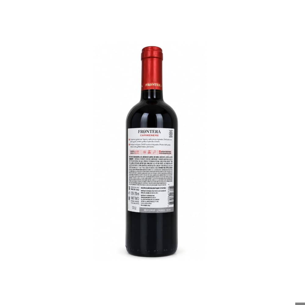 Vino tinto Carmenere Frontera (750 ml) - Miniatura 2
